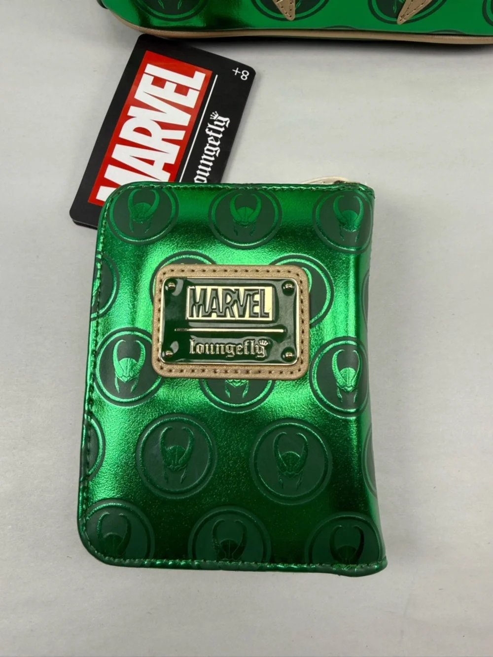 Loungefly Loki Metal Mini Backpack & Wallet - Books-a-Million exclusive